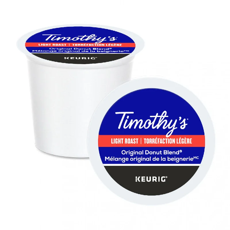 personalized tea mugs for families-Timothy's Original Donut Blend K-Cup® Pods 24 Pack