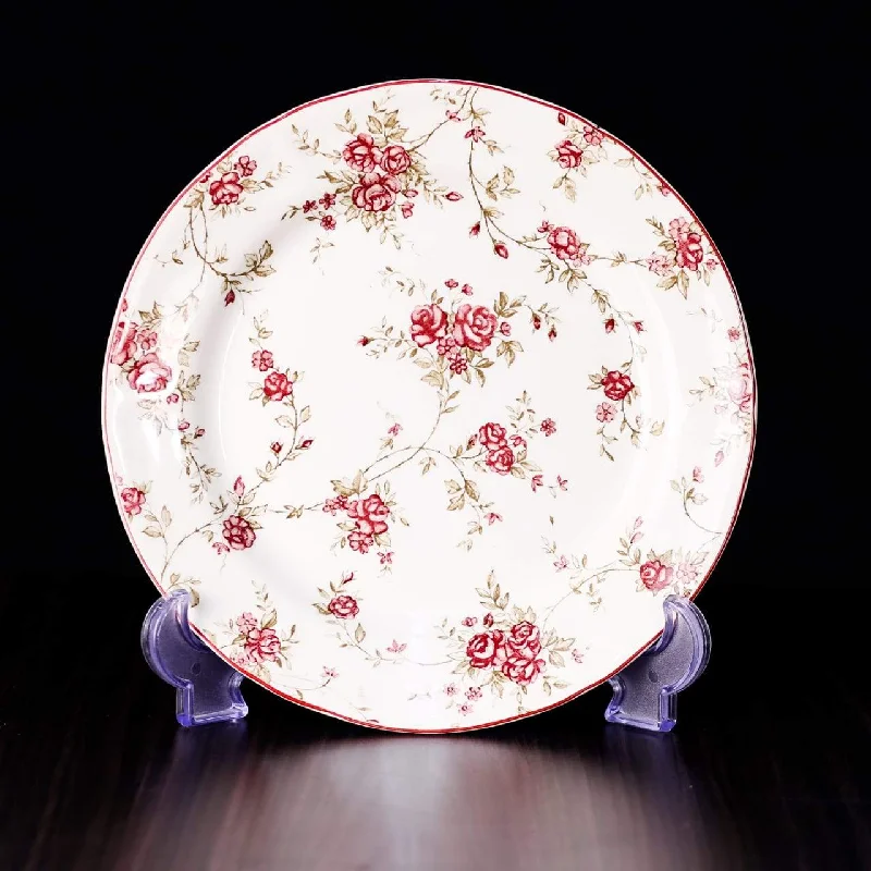 modern dinner plates with geometric design-PLATE DINNER CLAYTON 0422F