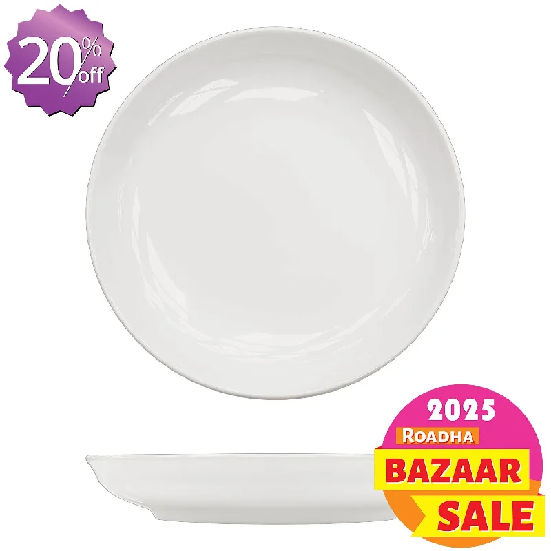 modern dinnerware for family meals-Dessert Plate (Ø8")