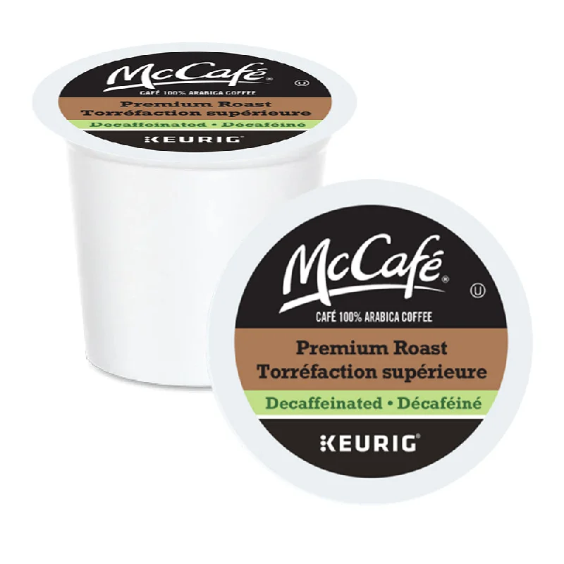 stylish glass coffee mugs-McCafe Decaf Premium Roast K-Cup® Pods Coffee 12 Pack