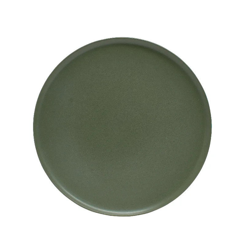 matching dinner plates and cups-Hue Dinner Plate 27.5cm - Kelp