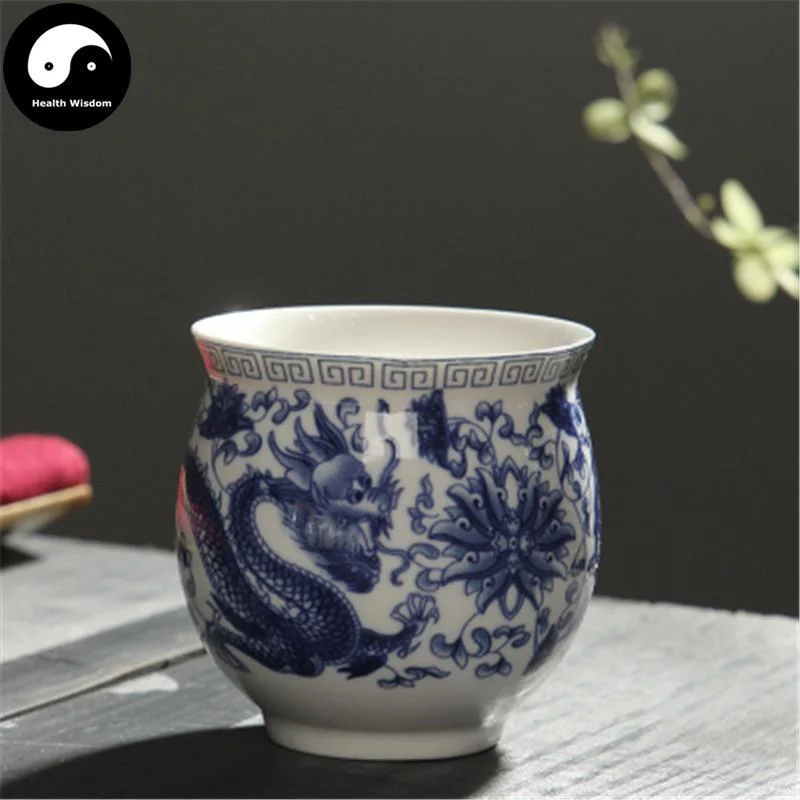 cute coffee cups for coffee stations-Double Wall Ceramic Tea Cups 70ml*4pcs