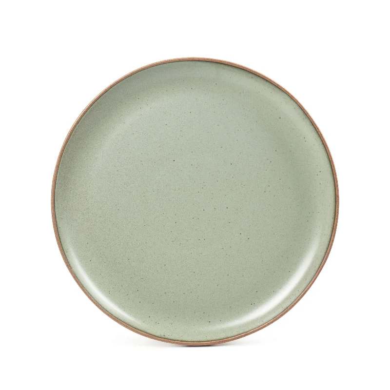 contemporary dinner plates set-Claro Dinner Plate 27cm - Green