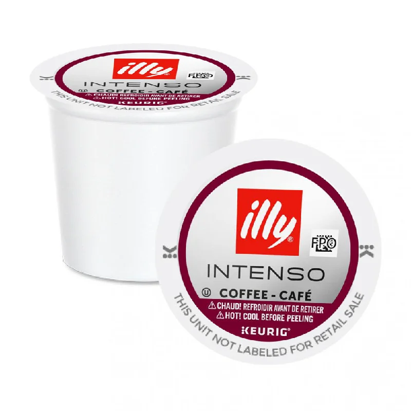 fun mugs for office workers-illy Intenso Bold Roast Coffee K-Cup Pods 10 Pack