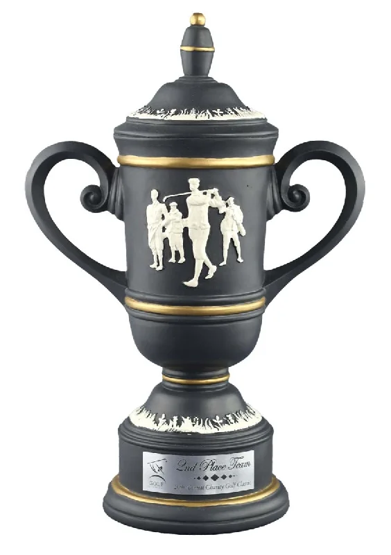 funny coffee mugs for the office-Golf Resin Cameo Cup