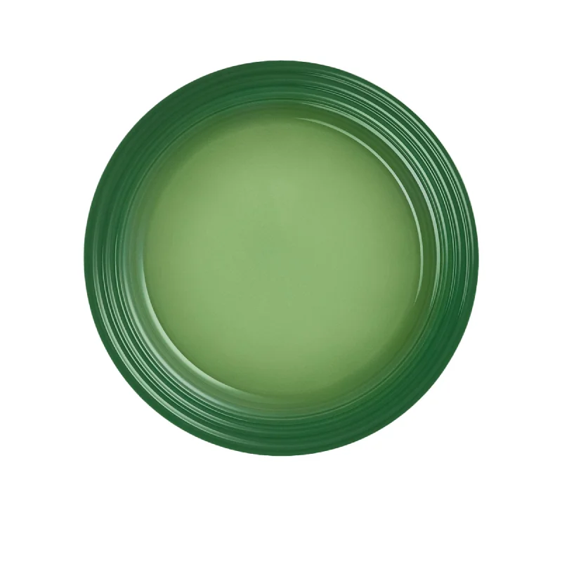 luxury dinner plates for formal events-Le Creuset Stoneware Side Plate 22cm Bamboo Green