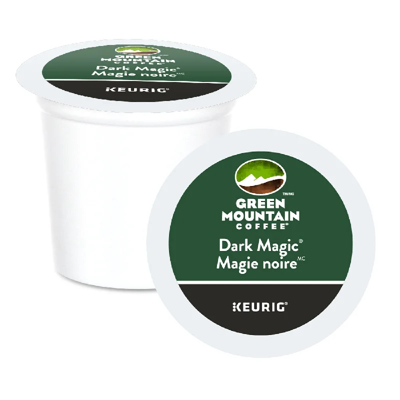 unique travel mugs for work-Green Mountain Coffee Dark Magic XB K-Cup Pods 24 Pack