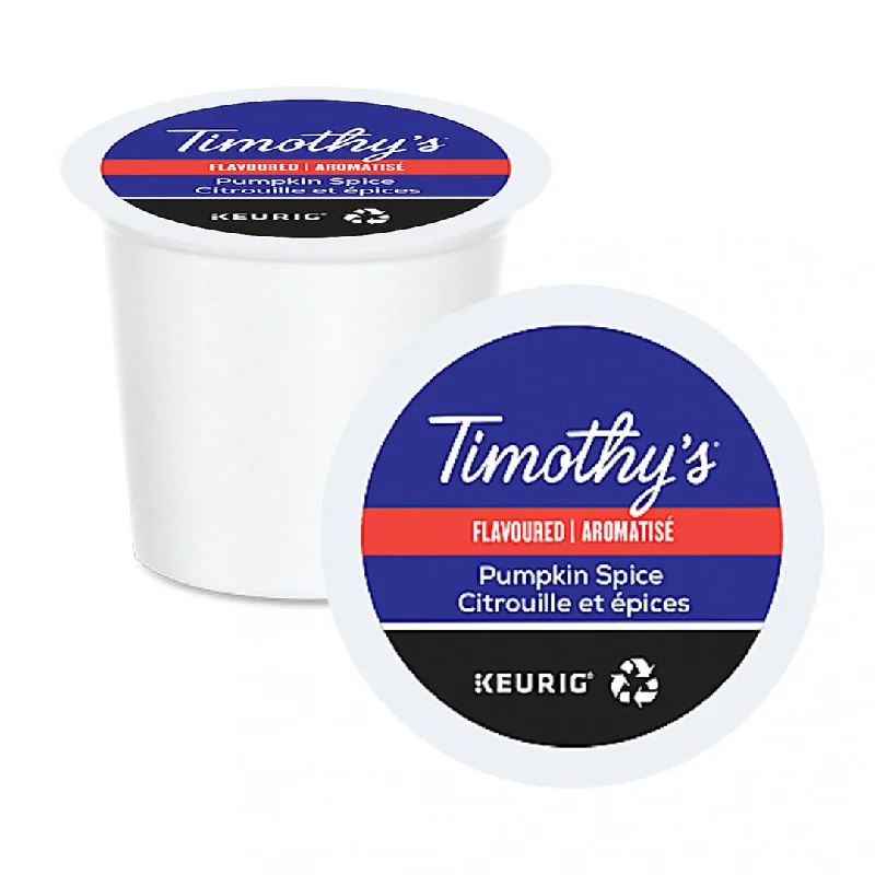 large ceramic mugs for coffee stations-Timothy's Pumpkin Spice K-Cup® Pods 24 Pack