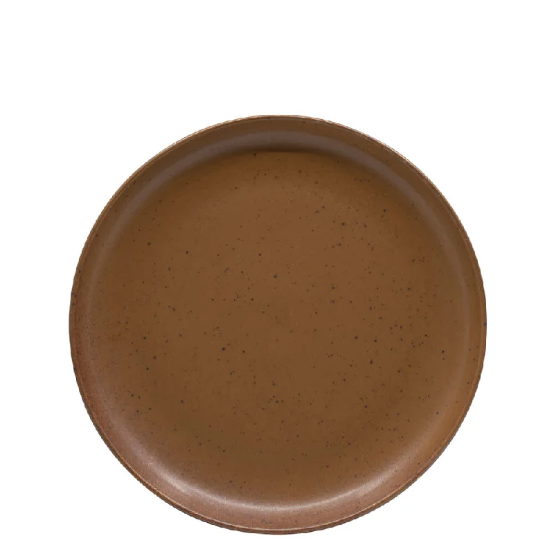 luxury dinner plates set-Claro Side Plate 21cm - Rust