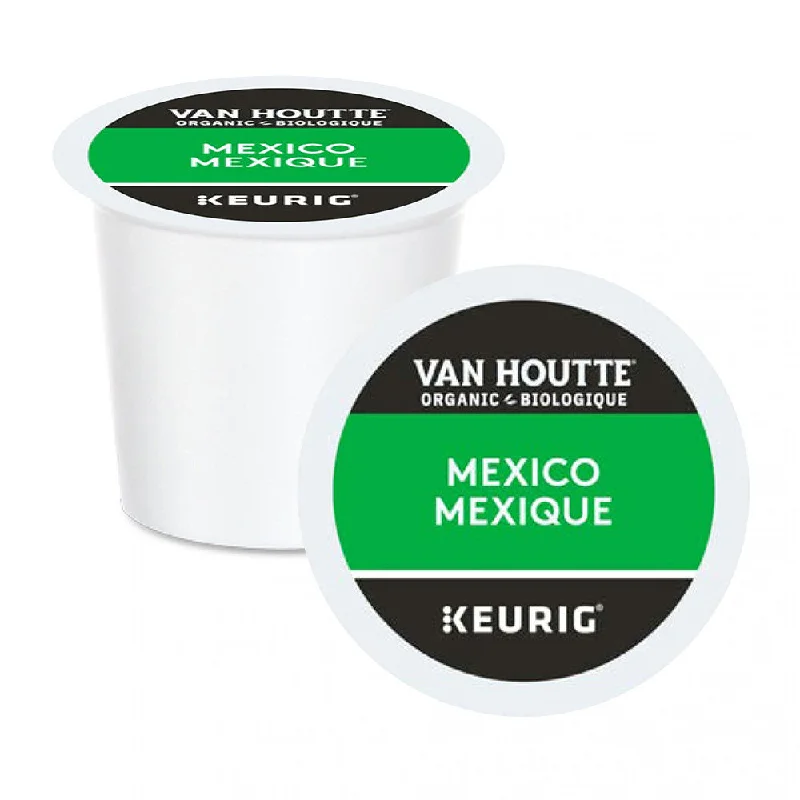 trendy coffee cups for daily use-Van Houtte Mexico Organic Fairtrade Dark Roast K-Cup® Pods 24 Pack