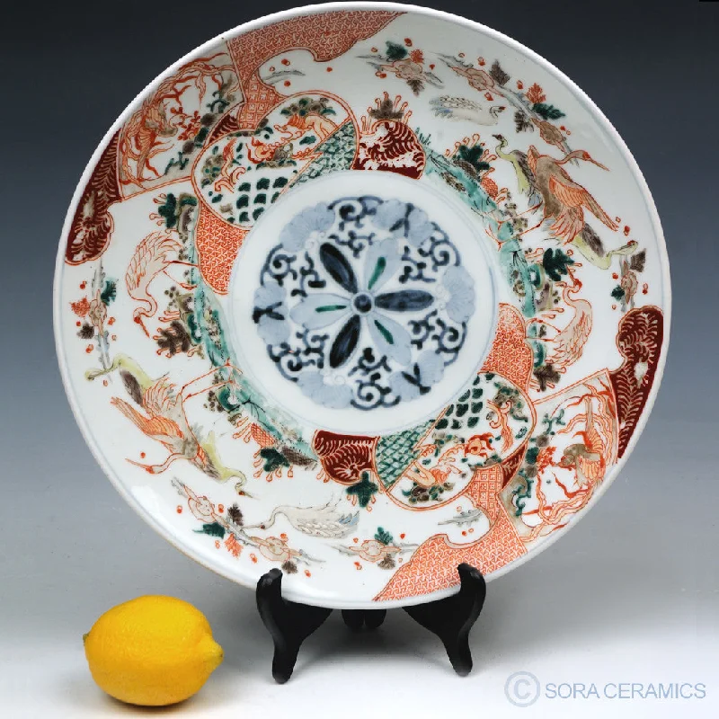 white dinnerware set-Imari Charger