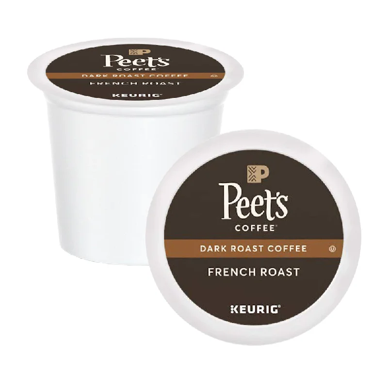 cute mugs with funny animal designs-Peet's Coffee French Roast K-Cup® Pods 10 Pack