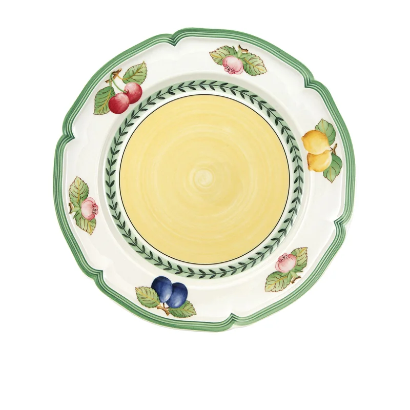 luxury dinner plates with gold trim-Villeroy & Boch French Garden Fleurence Dinner Plate 26.7cm