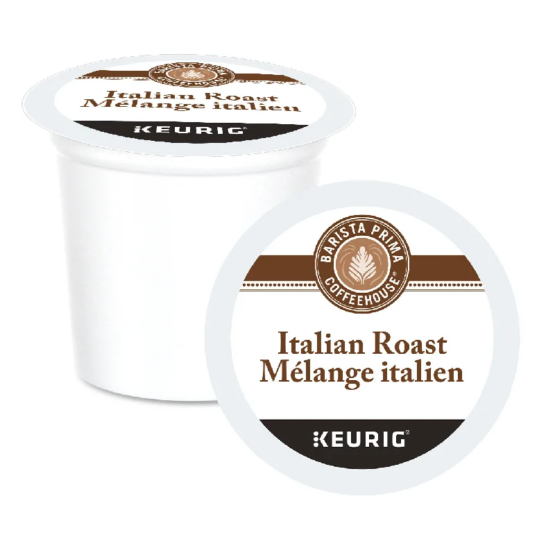 stylish travel mugs for coffee enthusiasts-Barista Prima Coffeehouse Italian Roast K-Cup® Pods 24 Pack