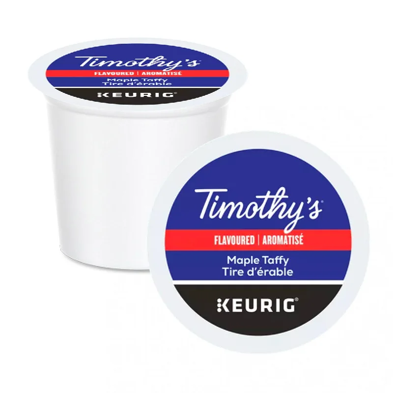 personalized mugs for family reunions-Timothy's Maple Taffy K-Cup® Pods 24 Pack