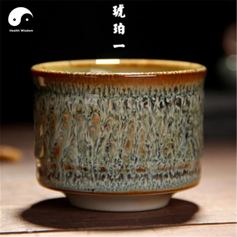 hand-crafted coffee cups for collectors-Jun Ceramic Tea Cups 100ml*1pcs