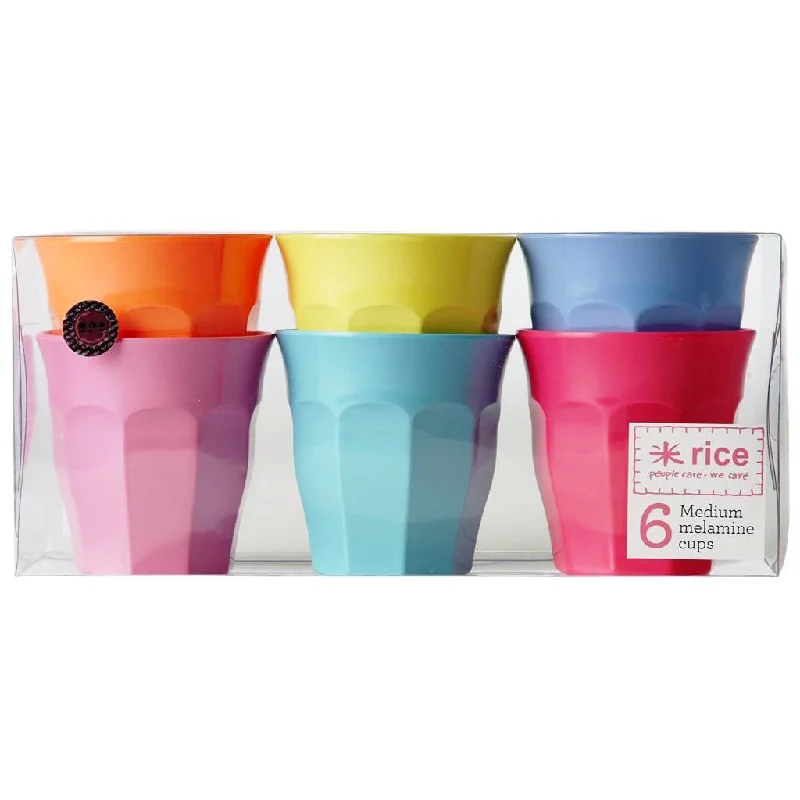 fun mugs for office workers-Rice DK Medium Curved Cup 6 Colors Go For The Fun