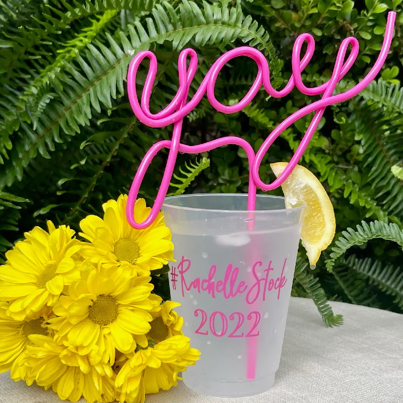 personalized mugs for dad’s birthday-Custom Shatterproof Party Cups