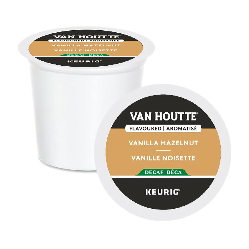 high-quality coffee mugs for housewarming-Van Houtte Vanilla Hazelnut Decaf K-Cup® Pods 24 Pack