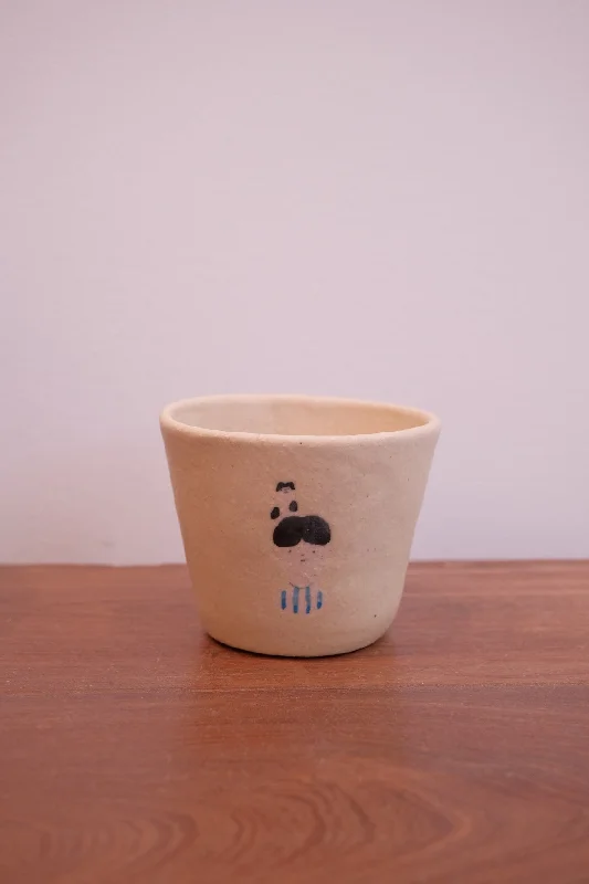 best ceramic coffee mugs for gifts-Aya Watanuki 綿貫彩 Tea Cup - Yellow Boy