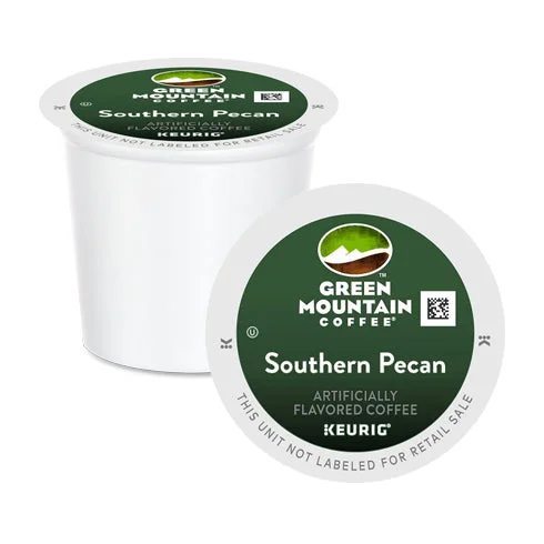 modern coffee mugs with lids-Green Mountain Coffee Southern Pecan K-Cup Pods 24 Pack