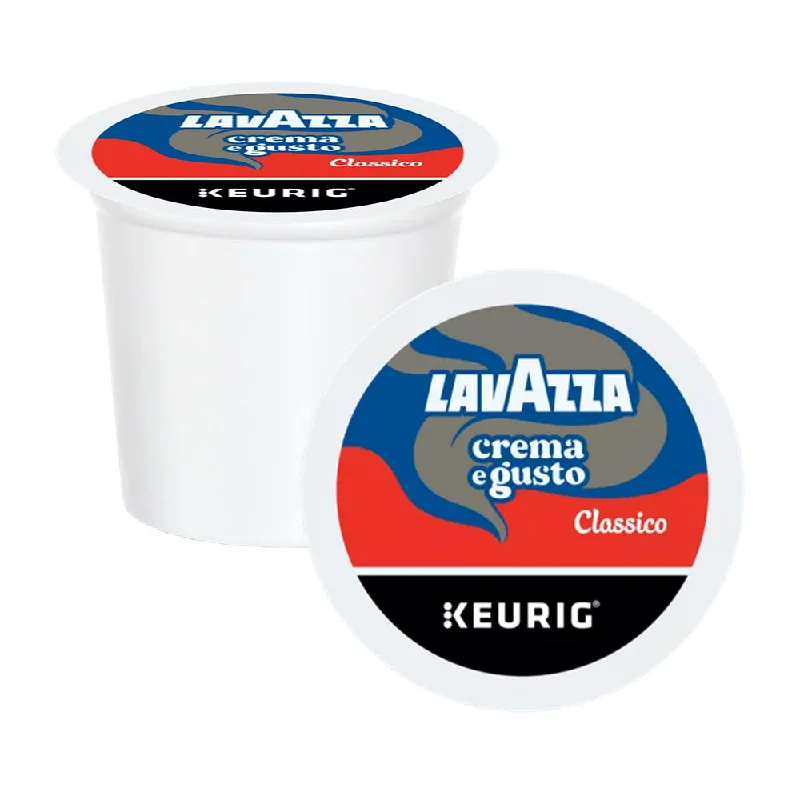 ceramic travel mugs for commuters-Lavazza Crema e Gusto K-Cup® Pods 24 Pack