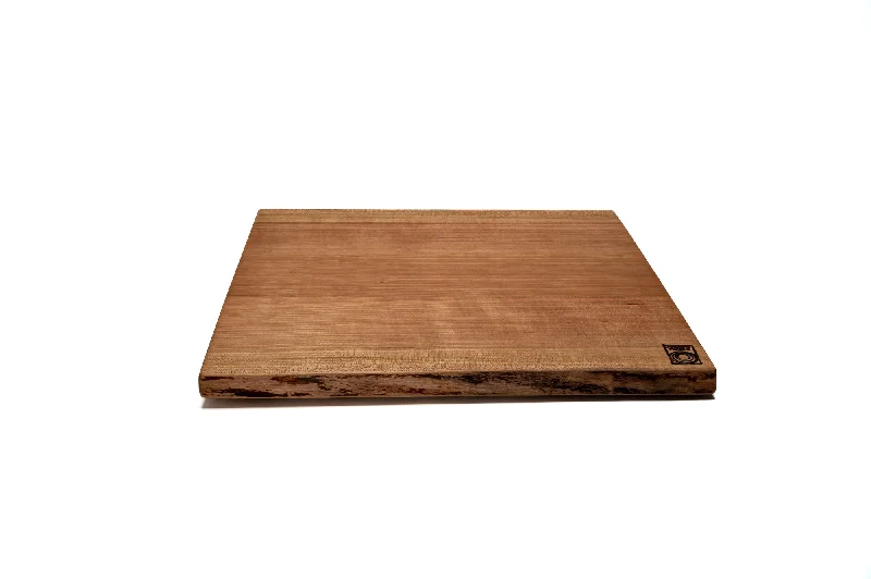 ceramic dinner plates for outdoor events-Seconds - Large Double Live Edge Wood Cutting Boards