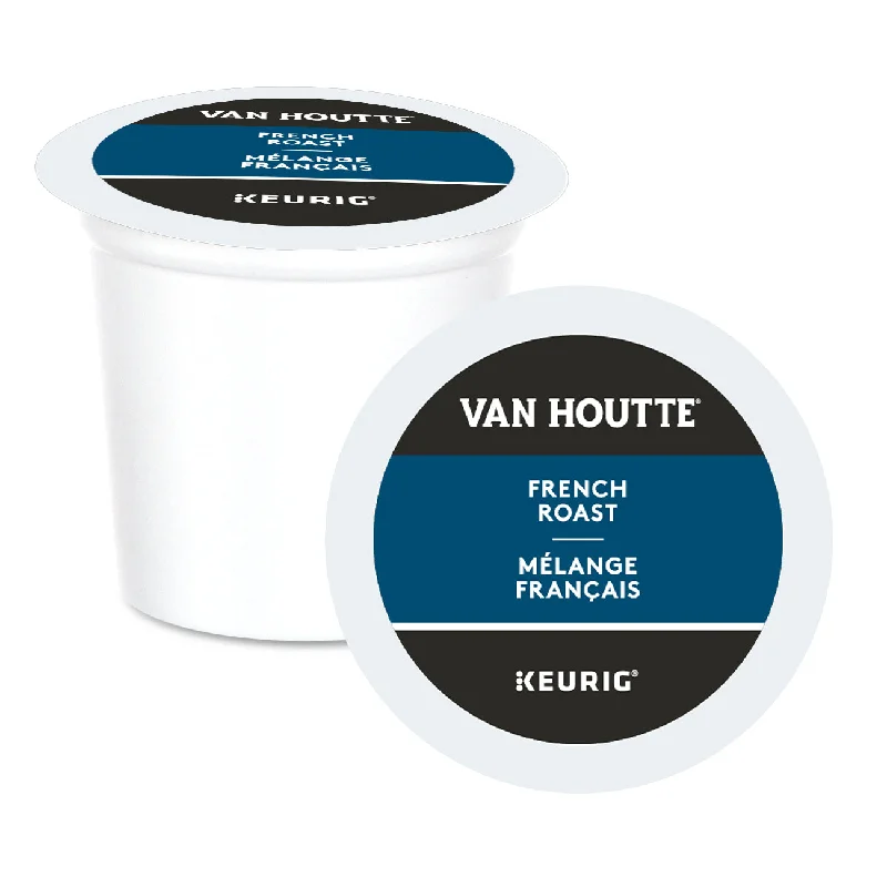 large thermal coffee mugs for travel-Van Houtte French Roast K-Cup® Pods 24 Pack