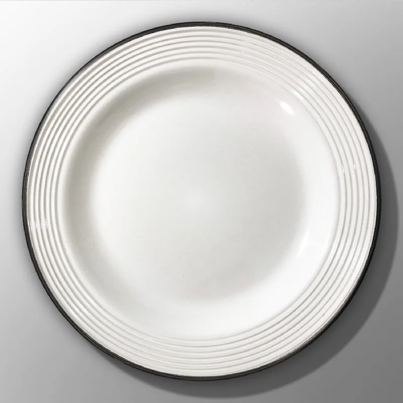 ceramic dinner plates for outdoor events-Dinner Plate (Ø10.5")