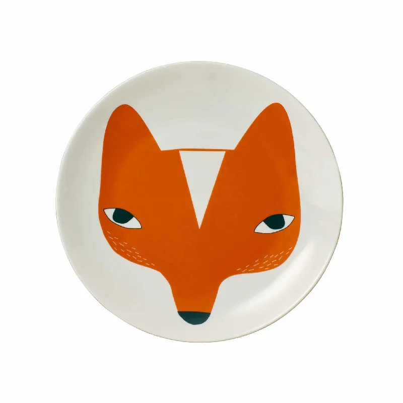 modern dinnerware set for 4-Donna Wilson Fox Plate, 21cm