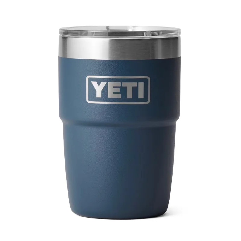 quirky ceramic mugs for unique gifts-YETI Rambler 8 oz. Stackable Cup, Navy