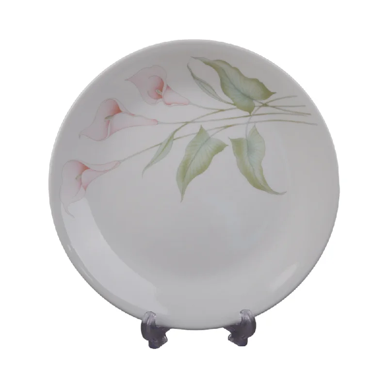 premium quality dinnerware for parties-PLATE QUARTER CORNINGWARE LILY VILY 108-LV-LP BASIC