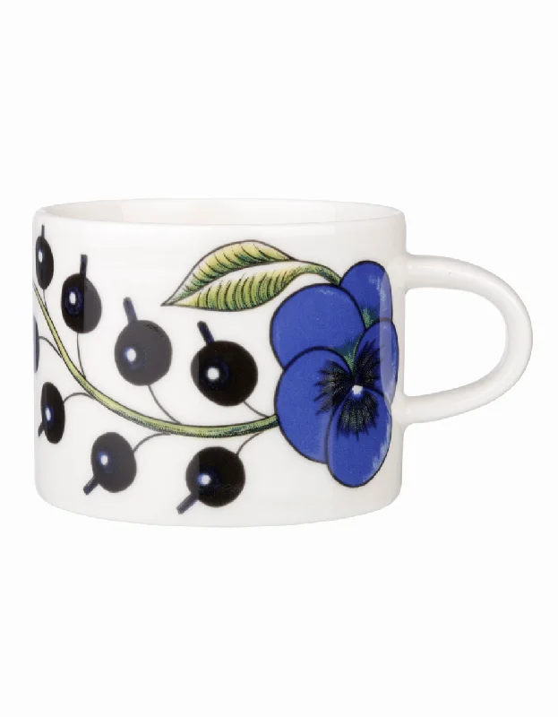 durable ceramic mugs for hot drinks-Vintage Floral Cups