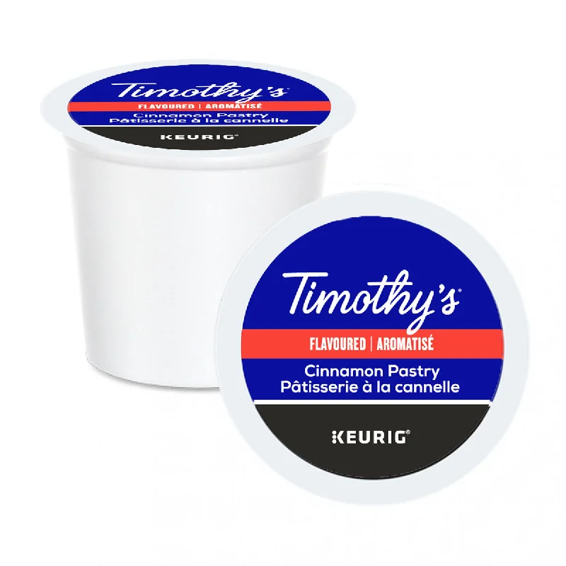 funny tea cups for office parties-Timothy's Cinnamon Pastry K-Cup® Pods 24 Pack