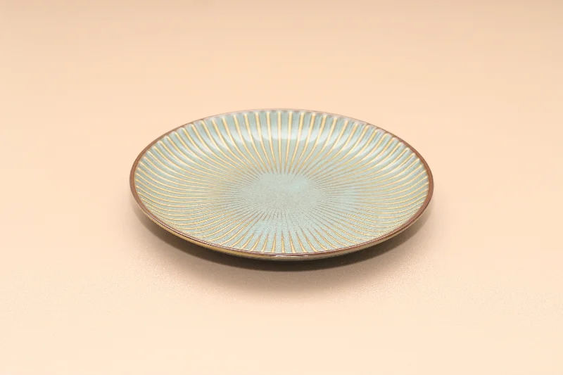 stoneware dinner plates-Yohen SENDAN | Pearl Multi Plate