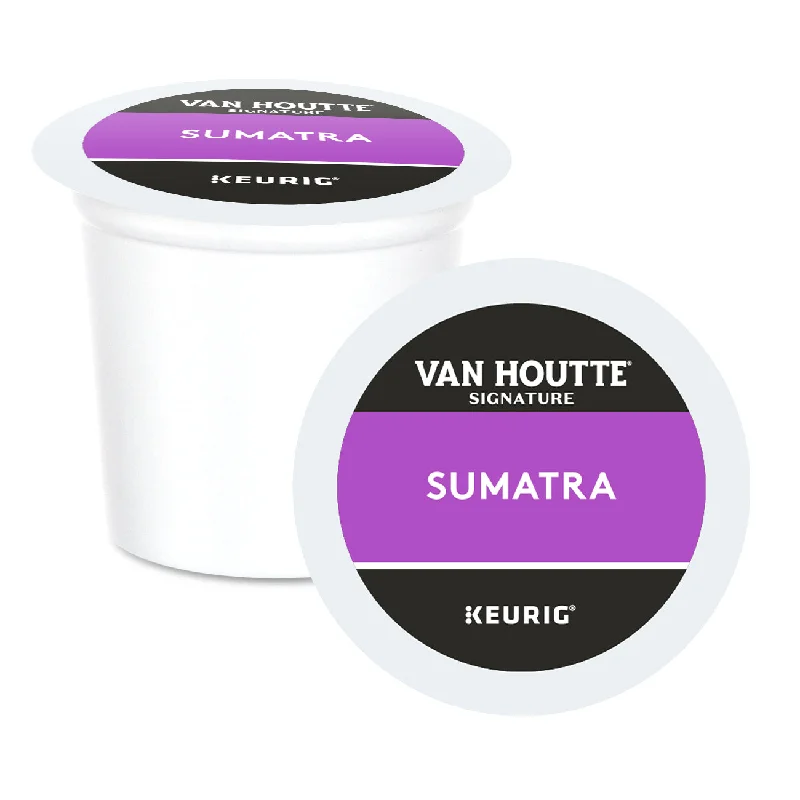 insulated travel cups for summer drinks-Van Houtte Sumatra Fair Trade XB K-Cup® Pods 24 Pack