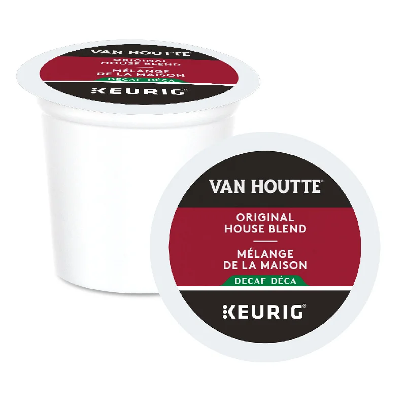 hand-crafted coffee cups for gifts-Van Houtte Decaf Original House Blend K-Cup® Pods 24 Pack