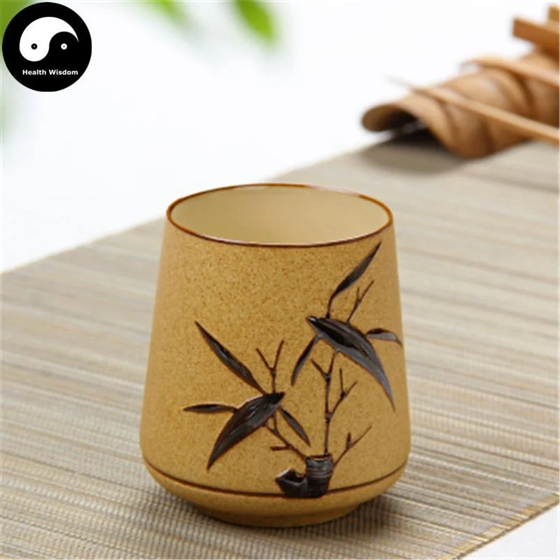 stylish coffee cups for guests-Pottery Ceramic Tea Cups 180ml*2pcs