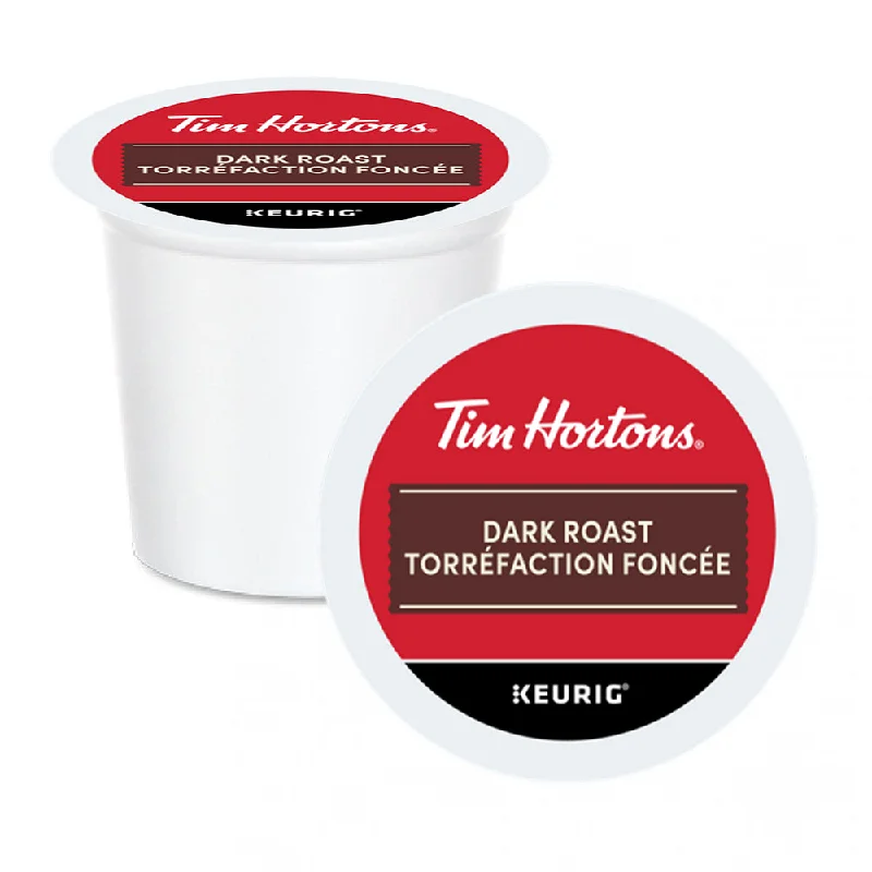 insulated mugs for camping trips-Tim Hortons Dark Roast K-Cup® Pods 24 Pack