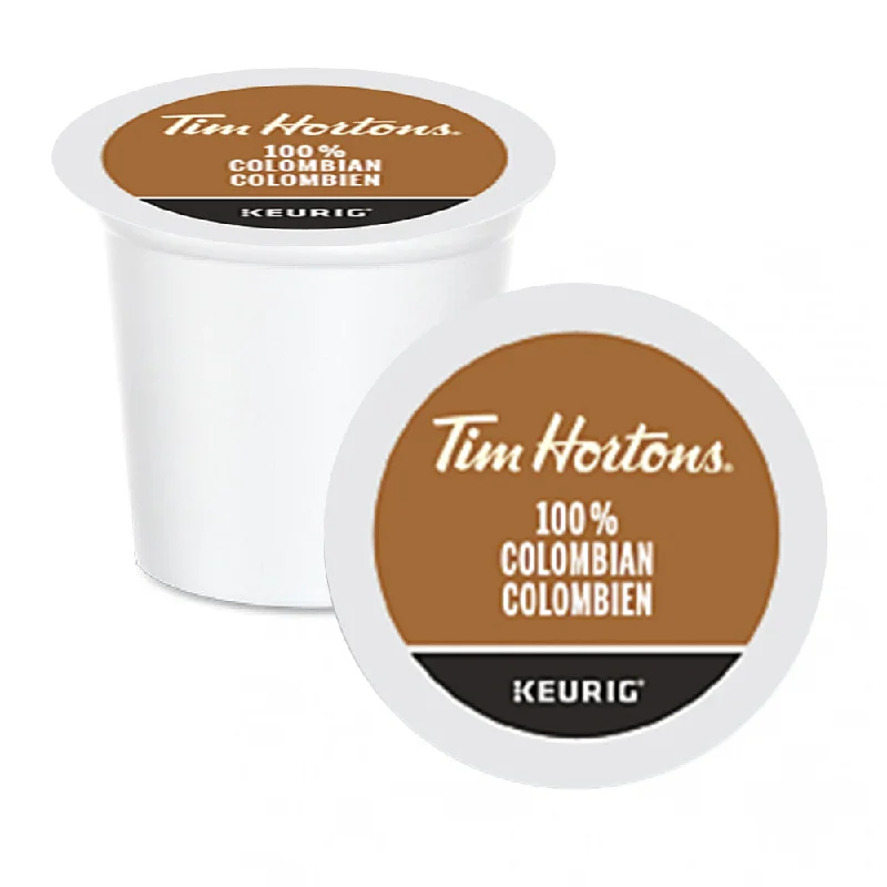 ceramic travel mugs for commuters-Tim Hortons 100% Colombian K-Cup® Pods 24 Pack