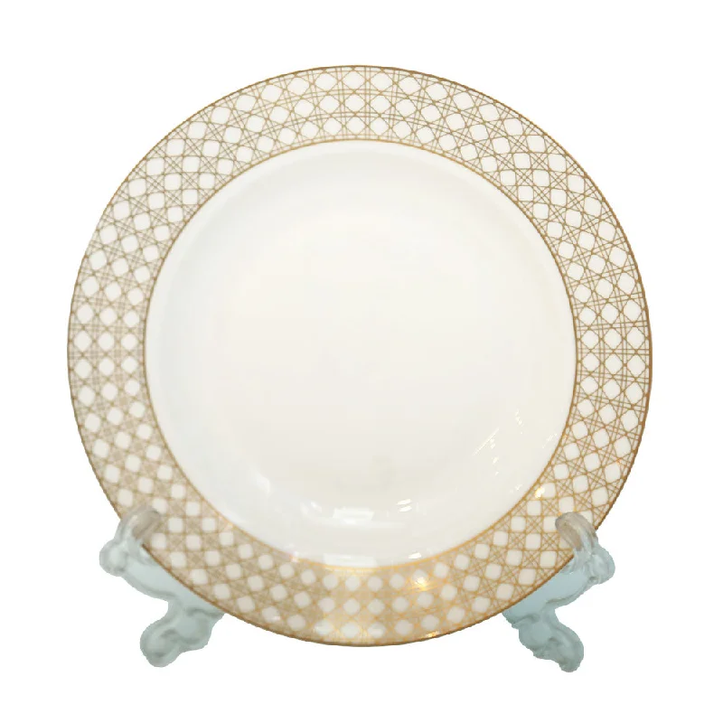 unique dinner plates-PLATE DEEP ROYAL BISTRO 8.5INCH DO01