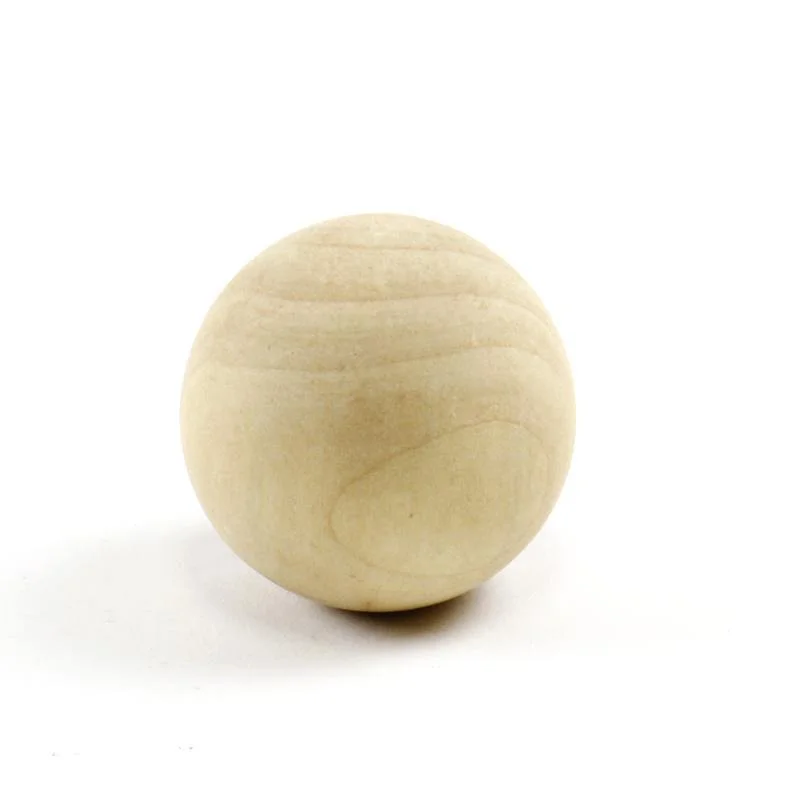 Simple handmade vases for modern living rooms -Pack of 24 PCS Natural Wooden Vase Filler Ball D-2”