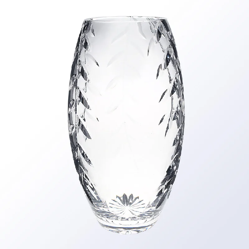 Large flower vases for floral centerpieces -Essence Crystal Vase