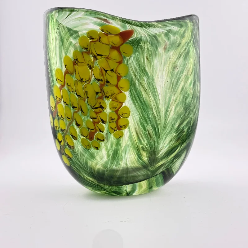 Simple glass flower vases for modern decor -Mimosa Vase