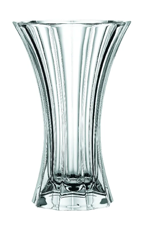 Elegant crystal vases for floral arrangements -Nachtmann Sapphire Vase, 27 Cm