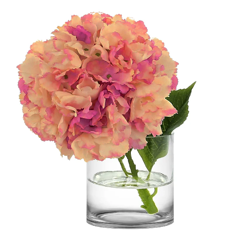 Tall vases for large floral arrangements -30 PCS Clear Glass Cylinder Vase D-6" H-6" (Available in 90 & 300 PCS)