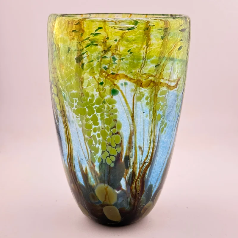 Designer glass vases for home interior -Trees Vase