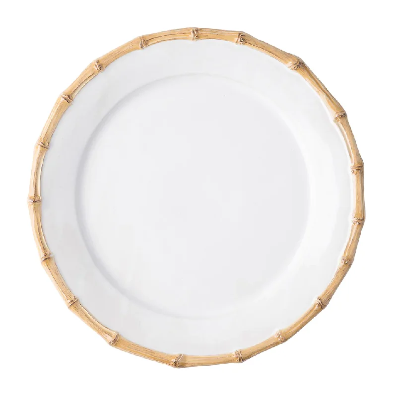 stylish mugs for outdoor adventures-Bamboo Dessert/Salad Plate