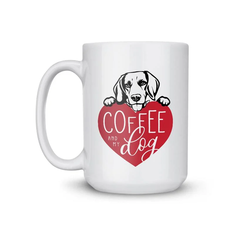 cute coffee mugs for relaxing mornings-Beagle My Dog Coffee Mug