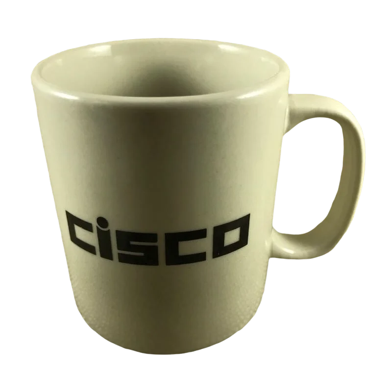 best coffee mugs with funny quotes-Cisco Logo Mug